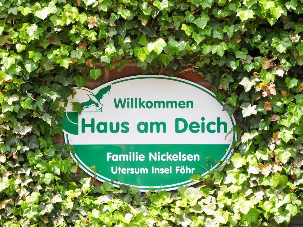 Apartmán Haus Am Deich Utersum Exteriér fotografie